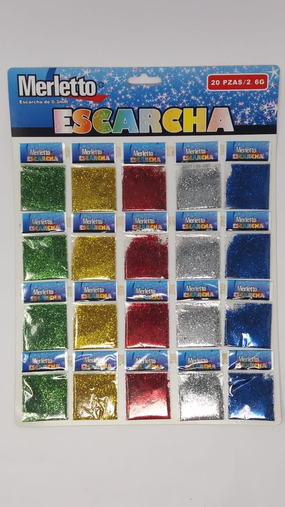 Paquete Escarcha en sobresito