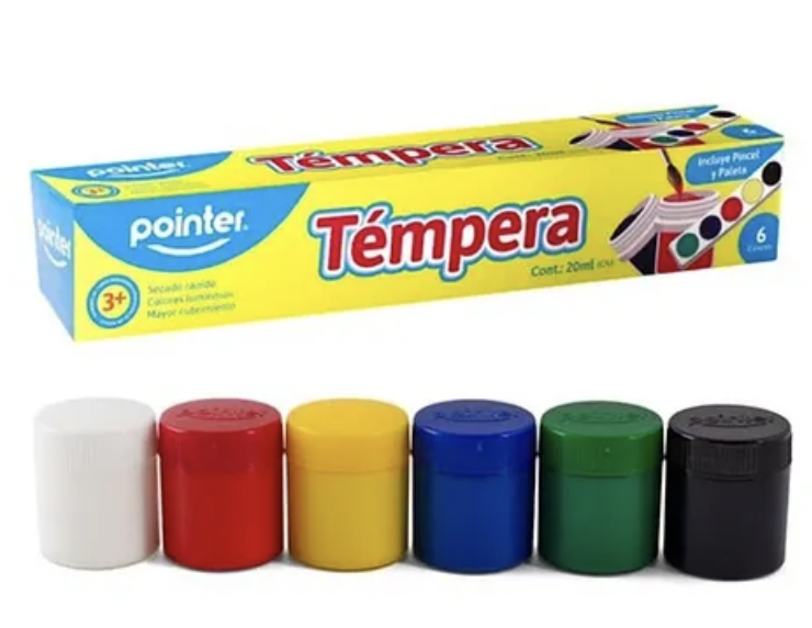 POINTER TEMPERA 6/1 CON PINCEL