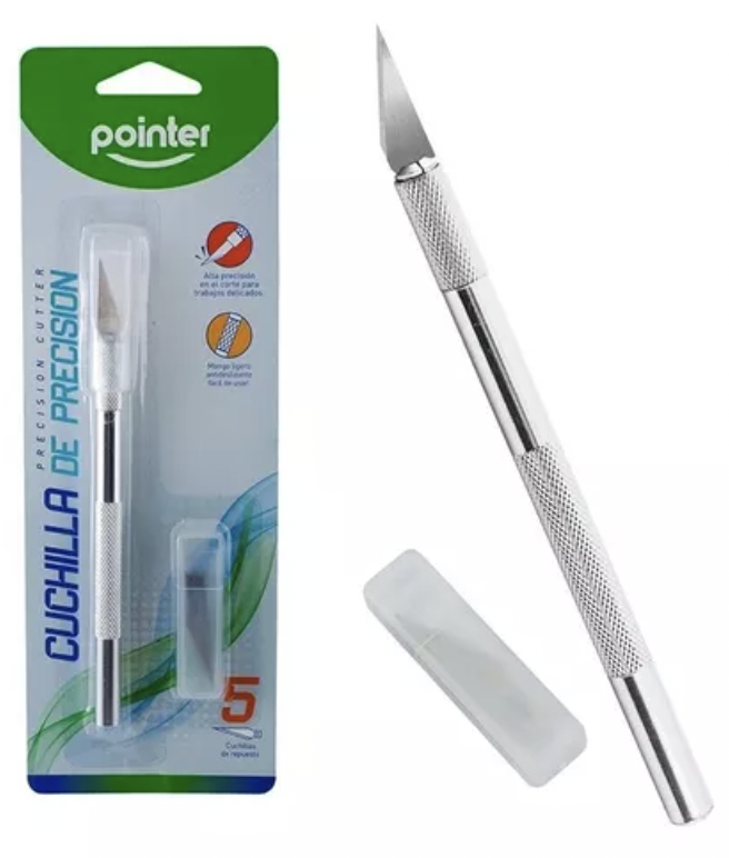 POINTER BISTURI EXACTO DE PRECISION CON REPUESTA