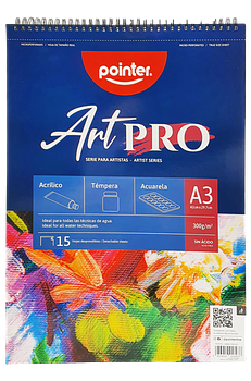 Libreta para Dibujo en Acrilico ARTPRO / Pointer