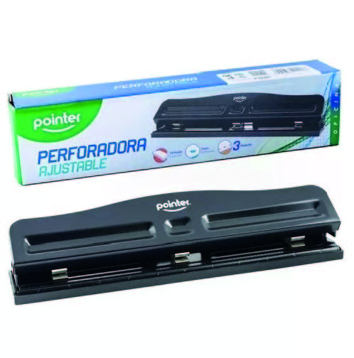 Perforadora 3 hoyos POINTER