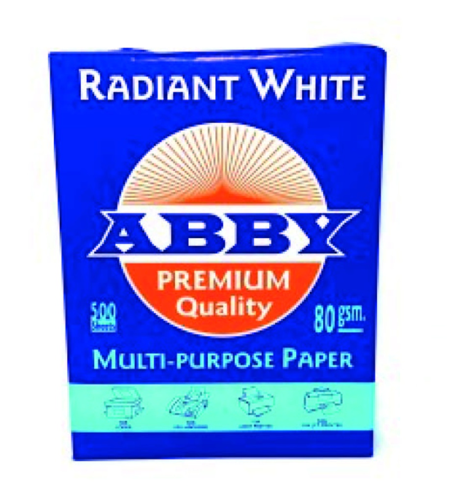 Resma ABBY Azul 8.5 x 11" 80gr