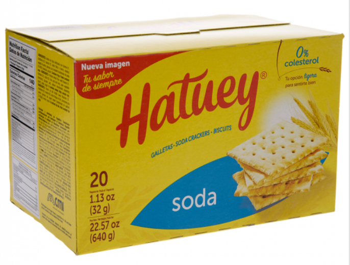 HATUEY Galletas de Soda 20/1