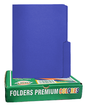 Folder 8.5 x 11 ABBY de Color