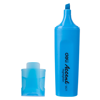 DELI Resaltador Accent S621, Azul UNIDAD