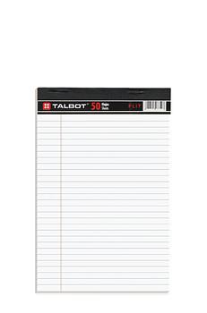 Libreta Rayada Blanca 5x8" TALBOT