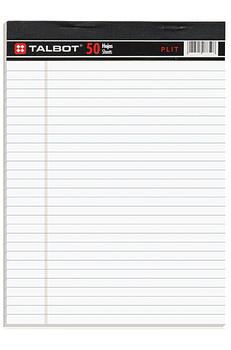 Libreta Rayada Blanca 8.5 x 11" TALBOT
