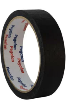 Masking Tape 3/4 x 20 yds/ Color Negro