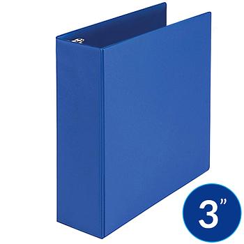 Carpeta Azul CONY 3" con Cover (Navy-Oscuro)