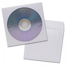 Cover CD Sobre en Blanco 100/1