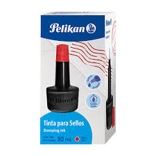 Tinta Gotero para sello PELIKAN Rojo 30ml