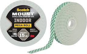 Cinta doble cara 3M Scotch 3/4 x 9.72 yardas