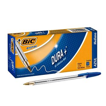 Boligrafo / Lapicero BIC Azul Cristal 12/1