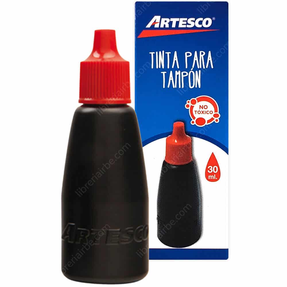 Tinta Gotero para sello ARTESCO Rojo 30ml