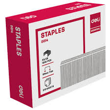 Grapas Heavy-Duty 23/17 1000 pcs, 120 Hojas - Deli Essential