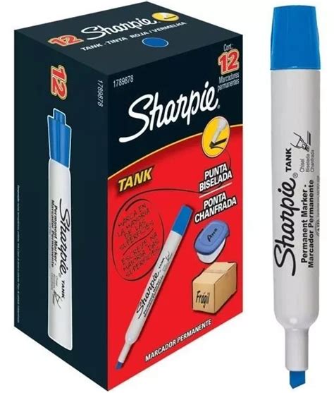 Marcador permanente SHARPIE TANK Azul (Ud)