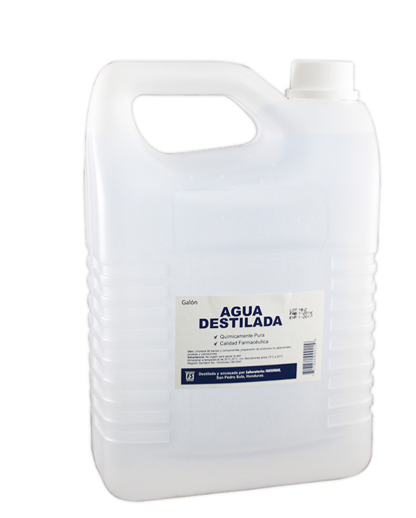 Agua Destilada Gal