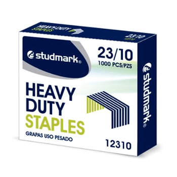 GRAPAS USO PESADO Heavy-Duty 23/10- 80 Hojas - STUDMARK 1000/1