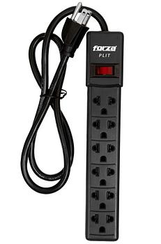 Protector de Voltage, 6 Salidas - Forza PS-001B