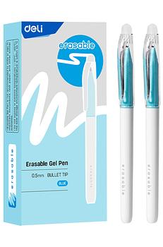 Boligrafo Borrable Azul DELI 0.5 mm