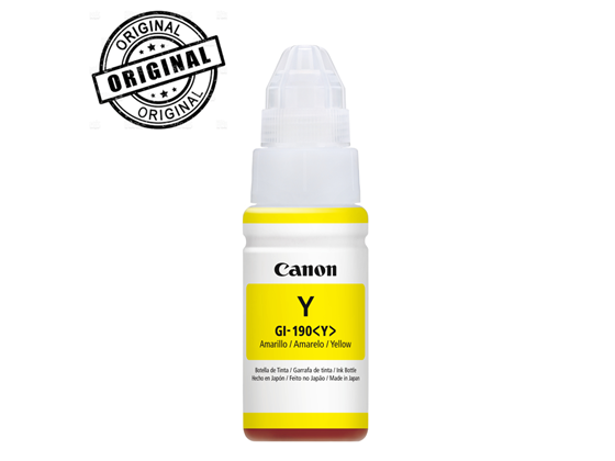 Tinta Canon Amarilla GI-190 (Y)