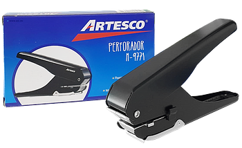 Perforadora 1hoyo p/carnets