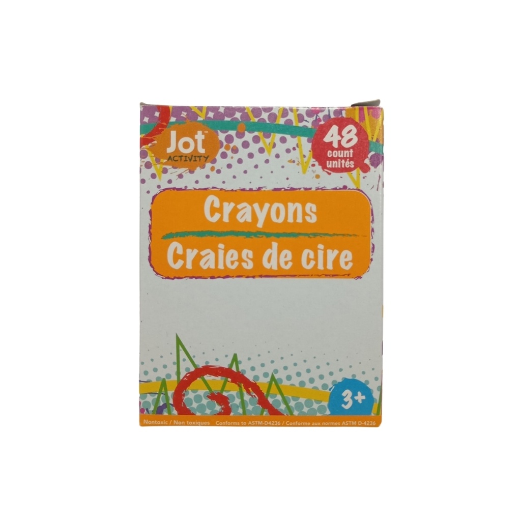 Crayola Jot activity / Paquete de 48 colores