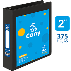 Carpeta Negra 2" CONY