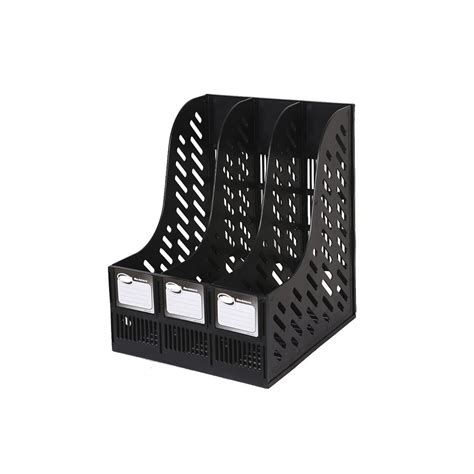 Revistero Bandeja Vertical 3 Div Plastico