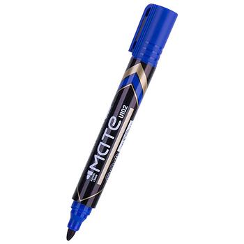 DELI Marcador Permanente 1.5mm, Azul DOBLE PUNTA
