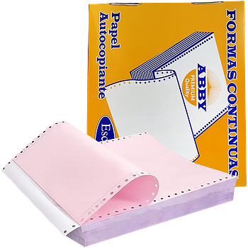 Papel Continuo 9.5" x 11" - 2 Partes 700/1