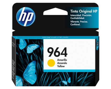 CARTUCHO HP (#964) PARA OFFICEJET PRO 9010/9020 SERIE YELLOW (3JA52AL)