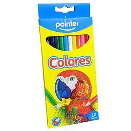 Juego Lapices de Colores 12/1 POINTER