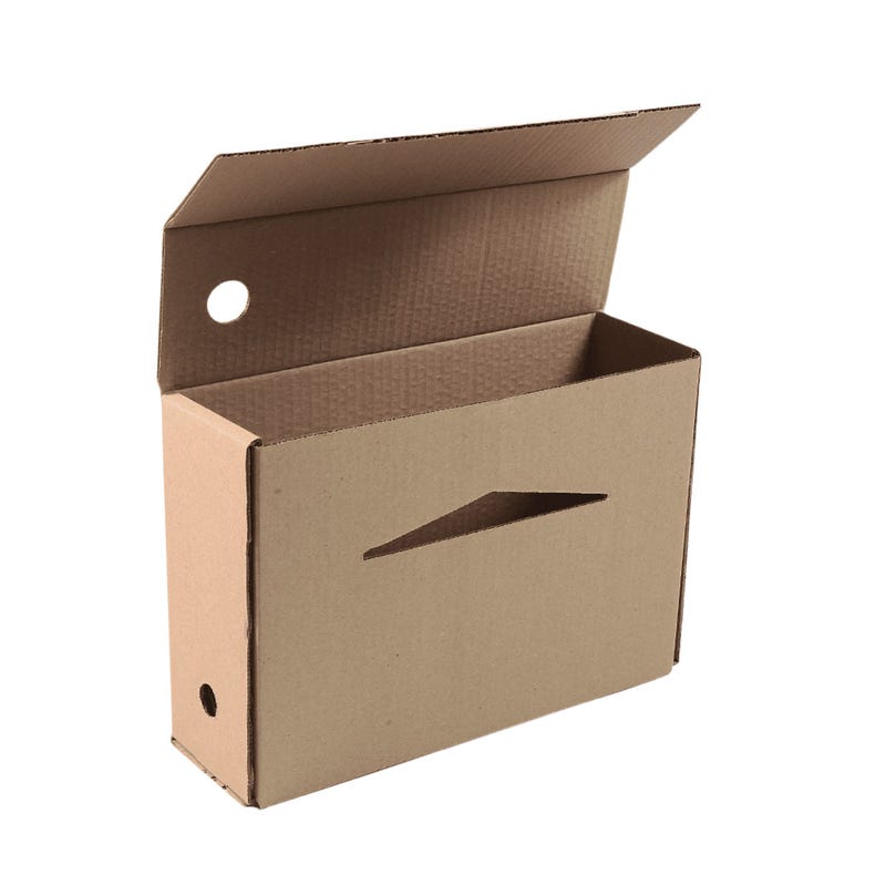 Caja de Archivo Tipo Maletin Kraft