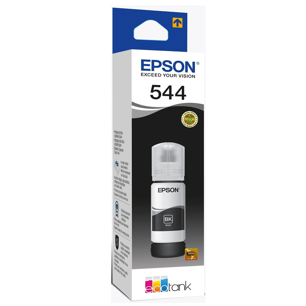 EPSON TINTA NEGRA 544 (L1110/L3110/L3150/L5190) 70ML
