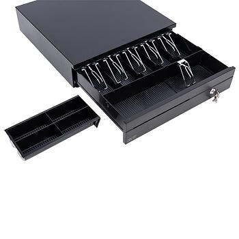 Caja registradora metálica Negra DELI