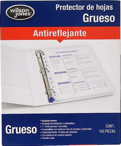 Protectores de Hojas WILSON 100/1