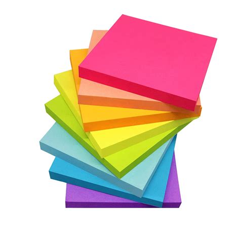 Post It Nota Adhesiva TALBOT STICK N Neon Colors 3x3" 100/1