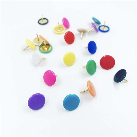 ARTESCO Chinches de Metal Colores 100/1