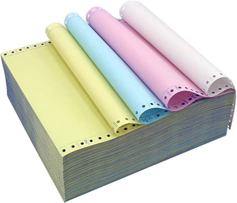Papel Continuo 9.5" x 11" - 4 Partes
