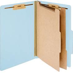 Folder partition ATLAS 6 Div 8.5 x 11 - Azul Claro