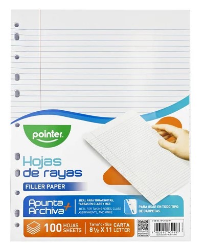 Hojas Protectoras 0.5 micras 100/1