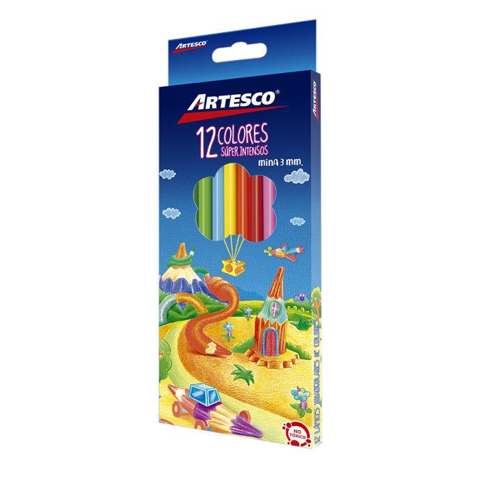 JUEGO LAPICES COLORES ECO 12/1 LARGO