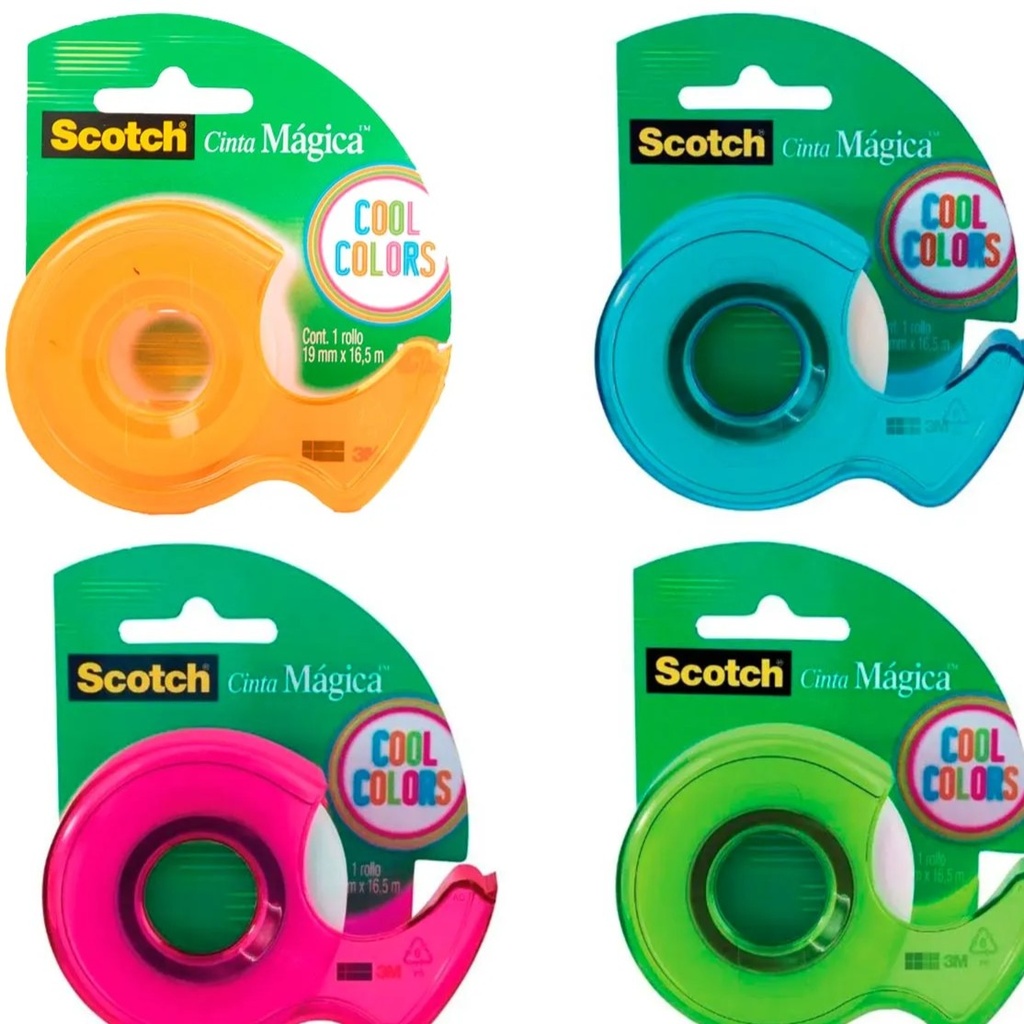 CINTAS PEGANTE C/DISPENSADOR SCOTH
