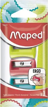 MAPED Sacapuntas Plasticos Vivo 1 Hoyo 3/1 BL
