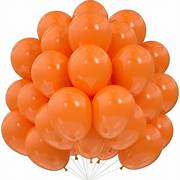 BOOMERANG BALLONGS 144 PCS TAMA;O 9 NARANJA