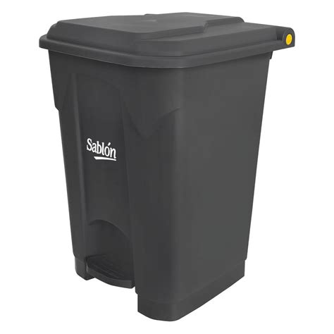 Zafacon con Pedal 50L (Gris)