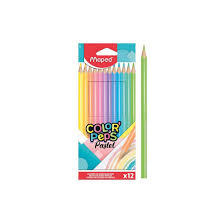 MAPED Juego Lapices De Colores Pastel 12/1 Bliser