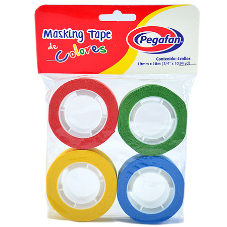 PEGAFAN TAPE Masking COLORES