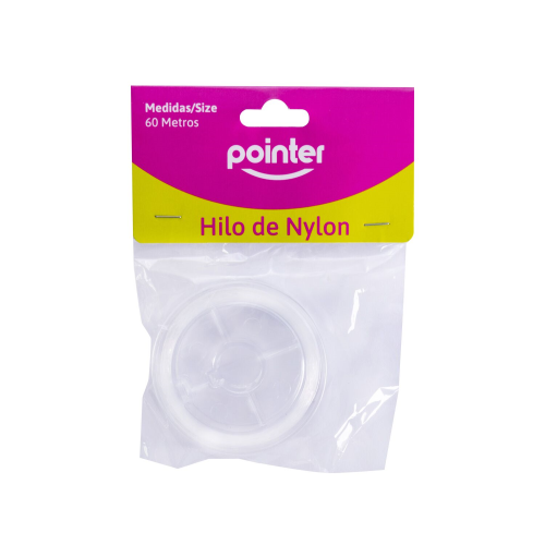 POINTER Hilo P/Manualidad Nylon Clear 60mt